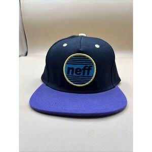 NWT Neff Skate Company Patch Adjustable Snapback Hat Cap